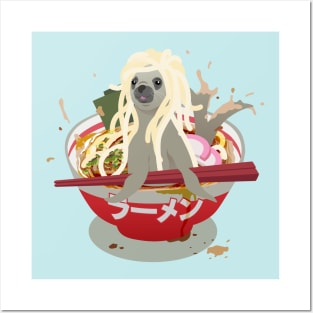 Sea Lion Ramen Posters and Art